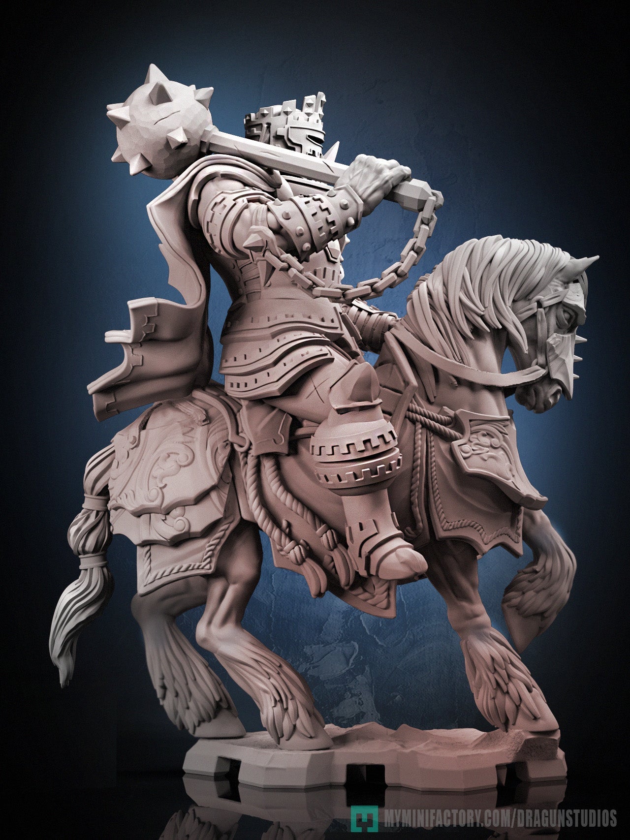 General Garibaldi – Human Fighter – Resin Tabletop Miniature