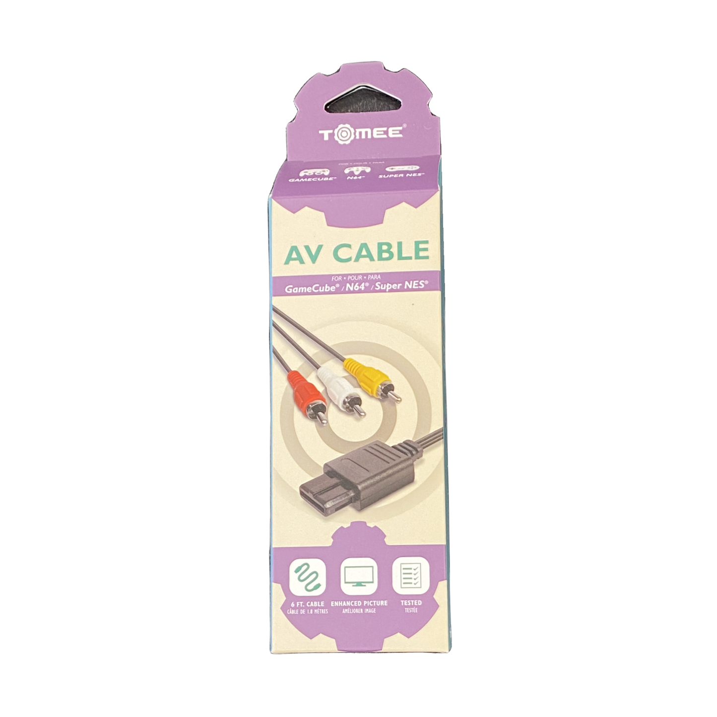 Assorted Tomee AV Cables for Retro Consoles | New