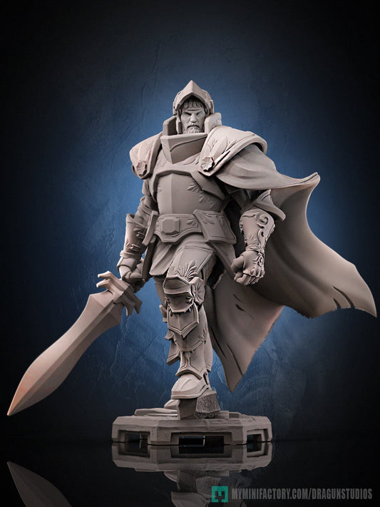 King Arthur – Human Fighter – Resin Tabletop Miniature