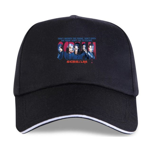 Retro Scream Movie Baseball Cap