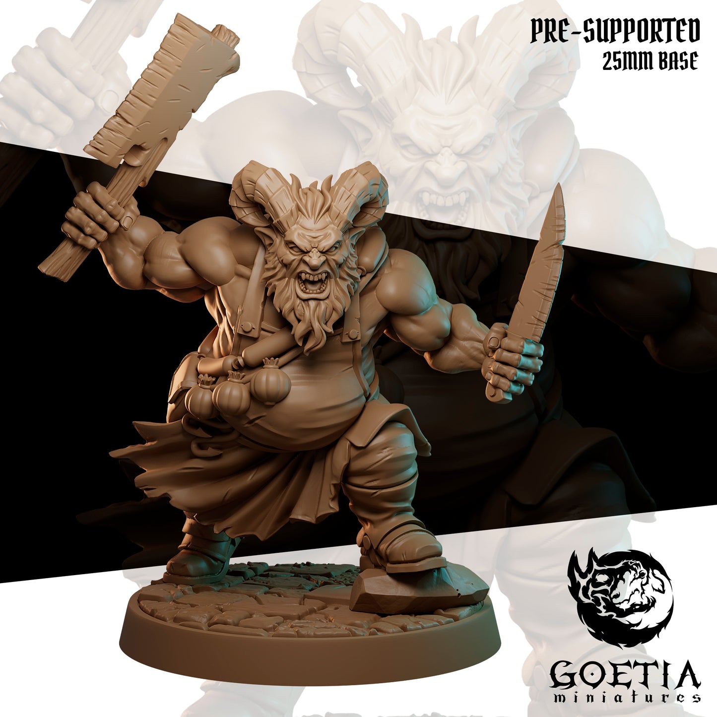 Tramor, Hellish Cook – Fiend Brute – Bringers of Disorder Miniature