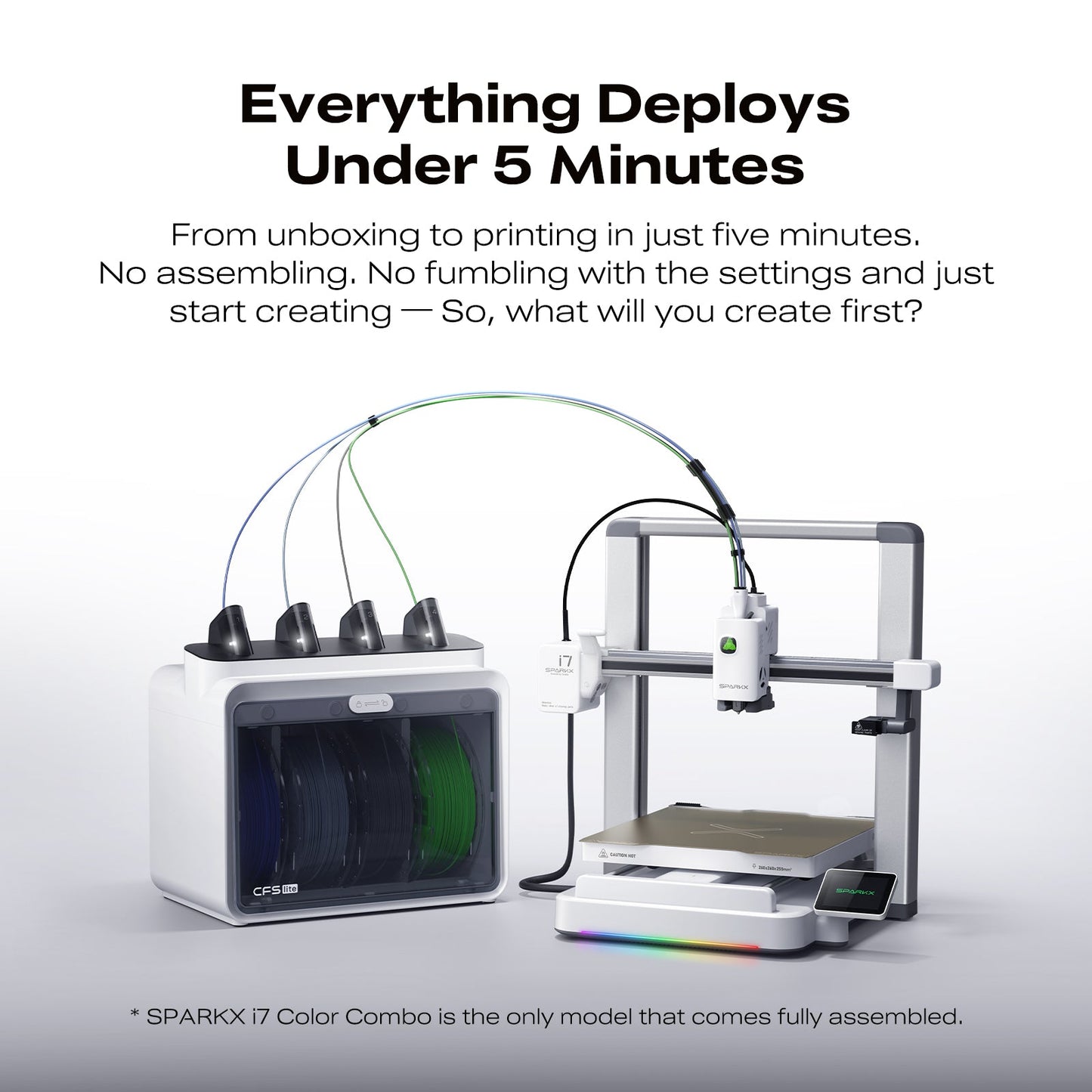 SPARKX i7 Series 3D Printer