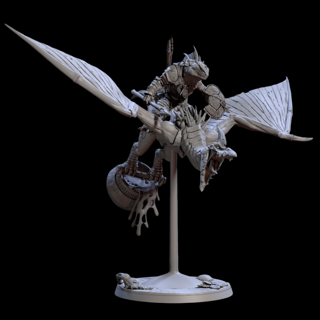 Pterowyvern Riders - Flying Cavalry Miniatures