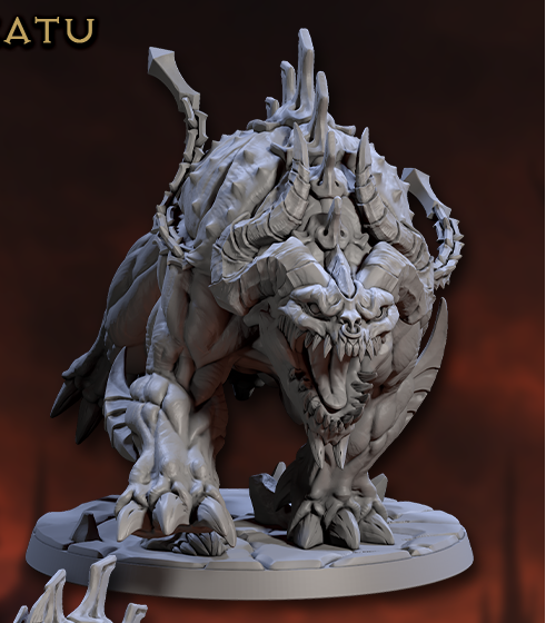 Infernal Warbeast Riders – Demonic Cavalry Miniatures
