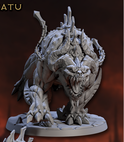 Infernal Warbeast Riders – Demonic Cavalry Miniatures
