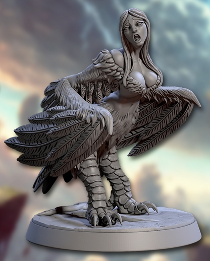 Cliff Harpies – Female Harpy Miniatures
