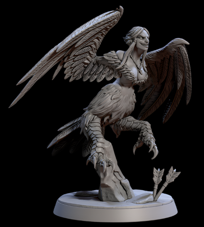 Cliff Harpies – Female Harpy Miniatures