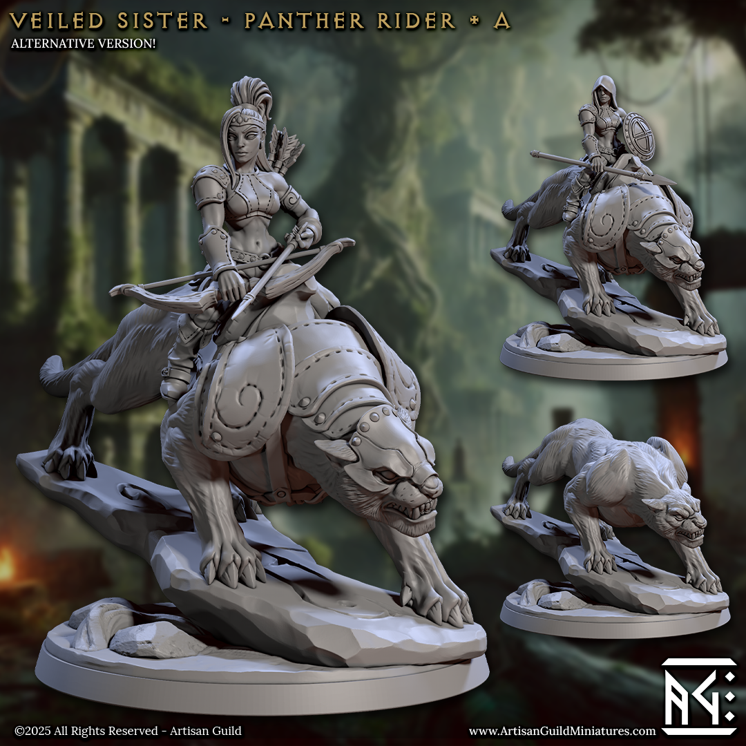 Veiled Panthers, Mounted or Wild