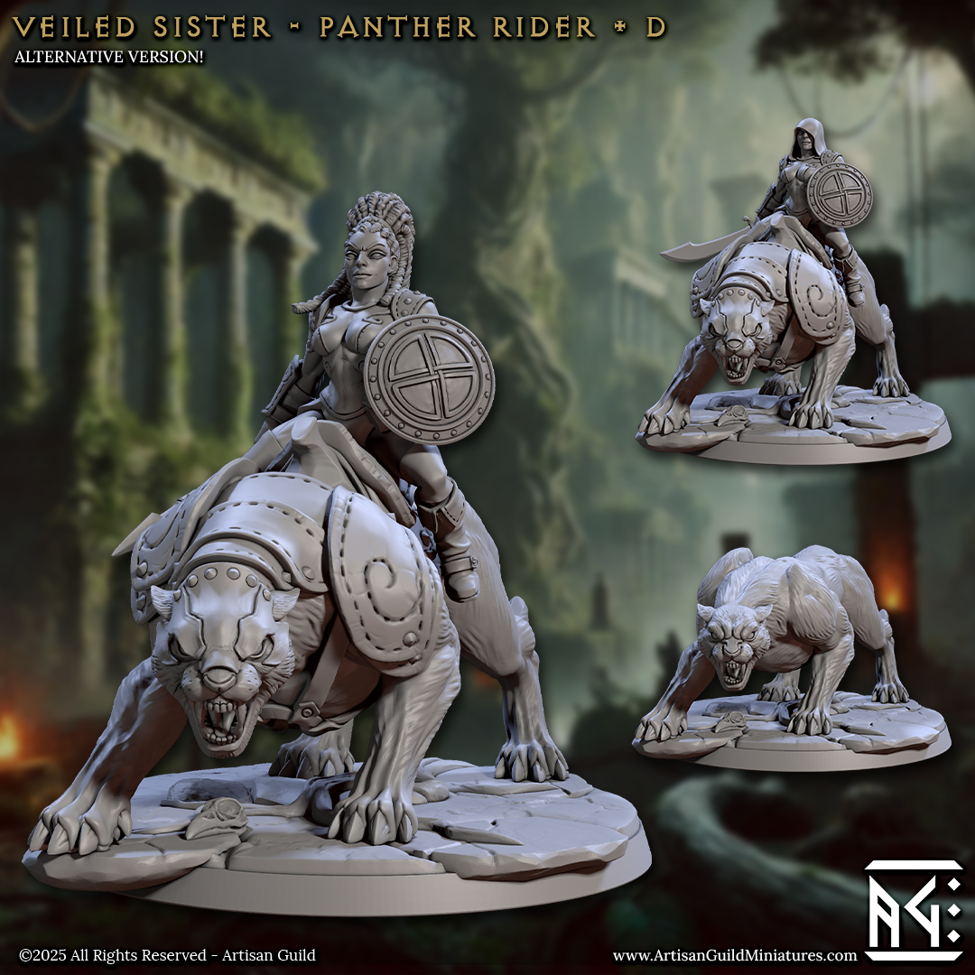 Veiled Panthers, Mounted or Wild