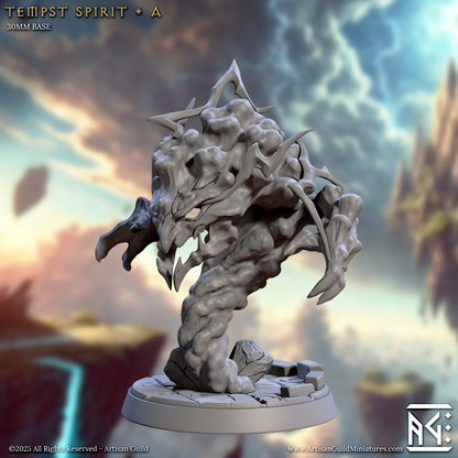 Tempest Spirits – Elemental Monster Miniatures