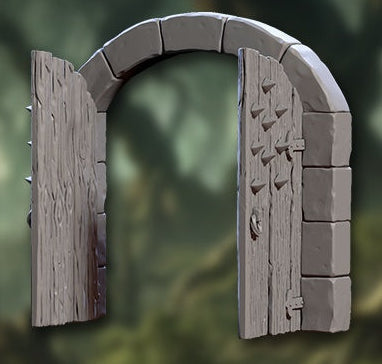 Ironkeep Gates - Artisan Guild - Fantasy Scatter Terrain