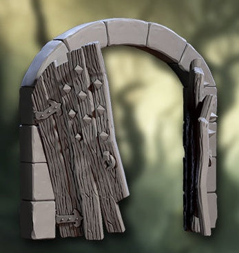 Ironkeep Gates - Artisan Guild - Fantasy Scatter Terrain