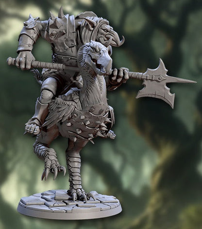 Terror Birds - Fantasy Mounts and Troll Knights - Fantasy Miniatures