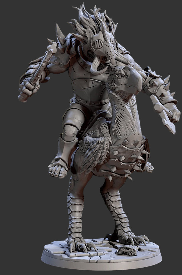 Terror Birds - Fantasy Mounts and Troll Knights - Fantasy Miniatures
