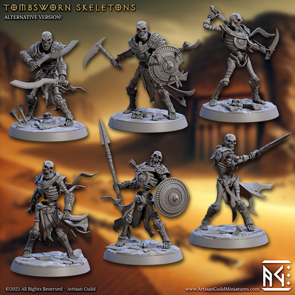 Tombsworn Skeletons