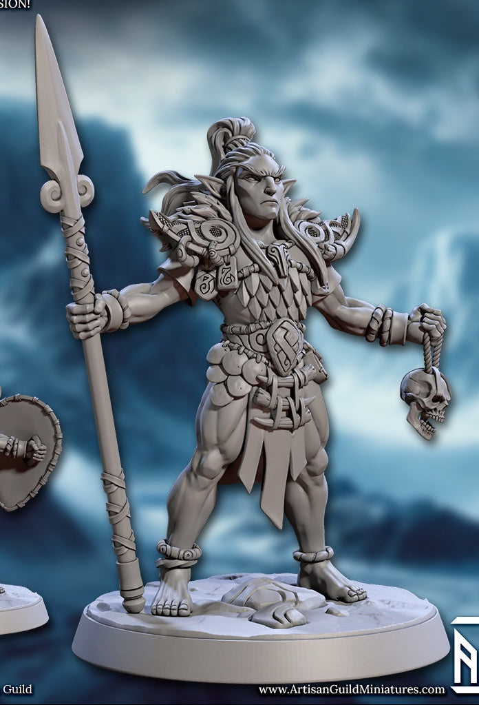Frost Alfar Hunter Miniatures