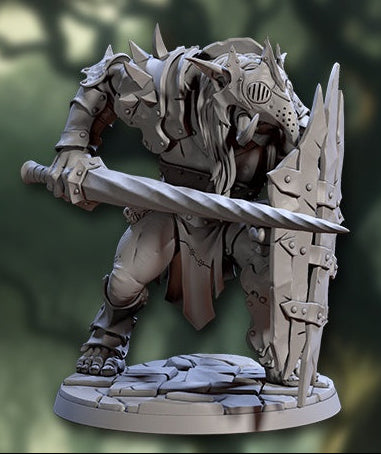 Ironkeep War-Trolls - Armored Troll Warriors - Fantasy Miniatures