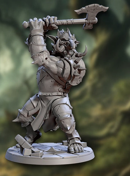 Ironkeep War-Trolls - Armored Troll Warriors - Fantasy Miniatures