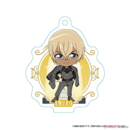 Detective Conan Trading Acrylic Keychain Deformation Runway 2nd - Blind Box Mystery Keyring