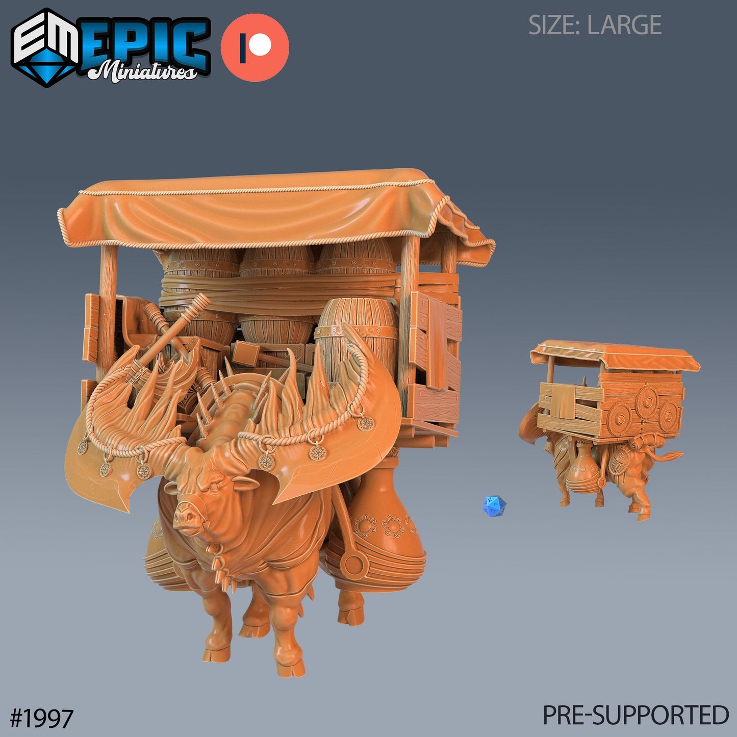 Epic Bull Mounts and Beast Pack