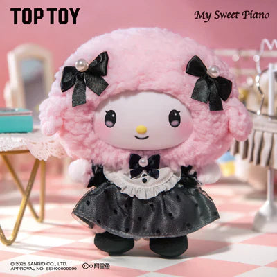 Sanrio Characters Sisters Outfit Vinyl Plush Keychain Blind Box - Official