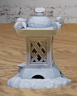 Eastern Temple Scatter - Stone Lamps