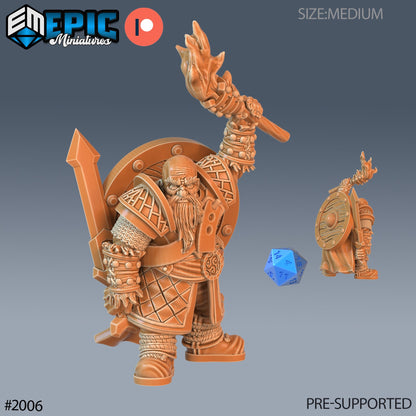 Dwarven Army – Fantasy Dwarf Miniature Troop