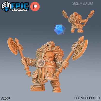 Dwarven Army – Fantasy Dwarf Miniature Troop