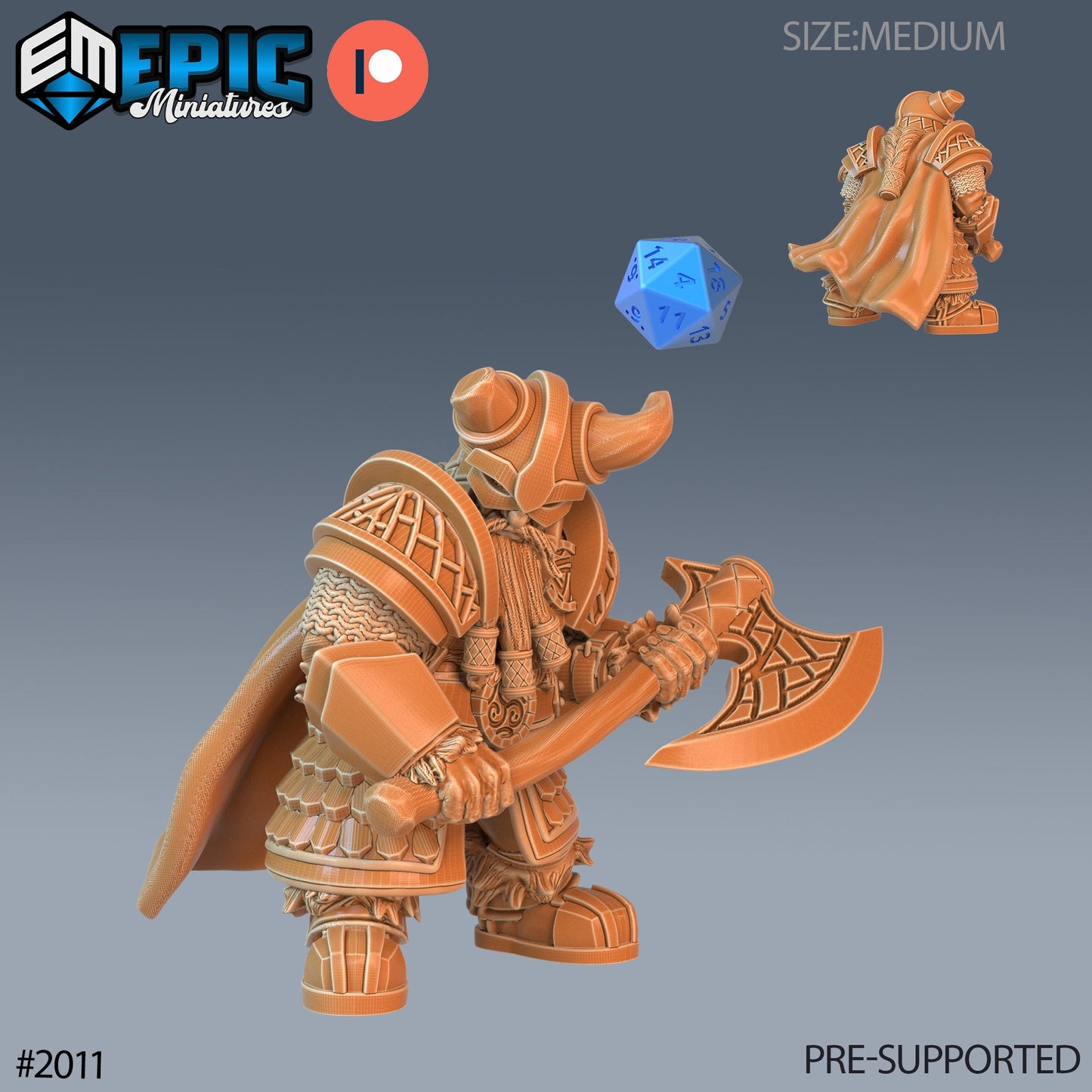 Dwarven Army – Fantasy Dwarf Miniature Troop