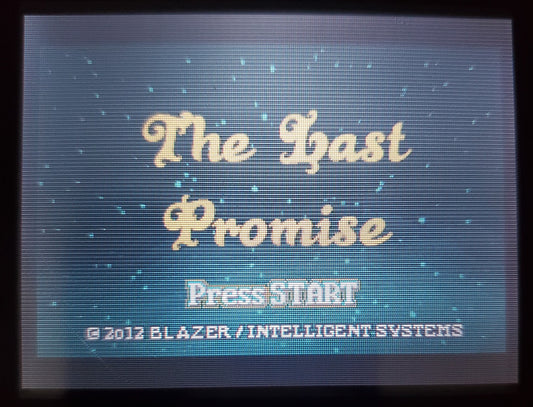 Fire Emblem The Last Promise GBA Video Game Nintendo Game Boy Advance