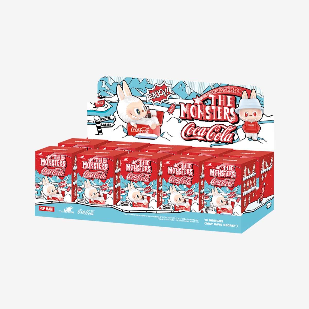 POPMart Labubu THE MONSTERS Coca-Cola Series Blind Box - Designer Toy Collectible Figure