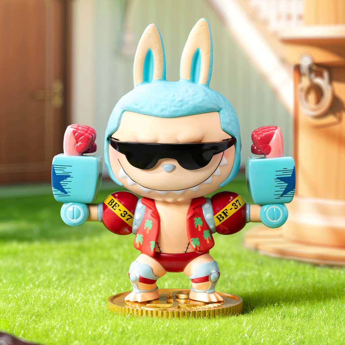 POP MART LABUBU THE MONSTERS × One Piece Series Figures Blind Box (1 Blind Box)