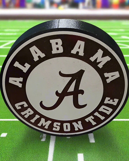 UoA Alabama Roll Tide Multicolored LED Light Box with Color and Effects Remote and Stand