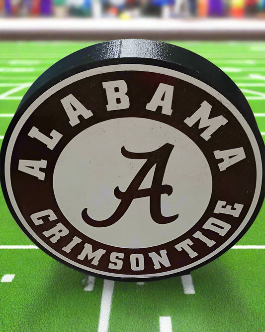 UoA Alabama Roll Tide Multicolored LED Light Box with Color and Effects Remote and Stand