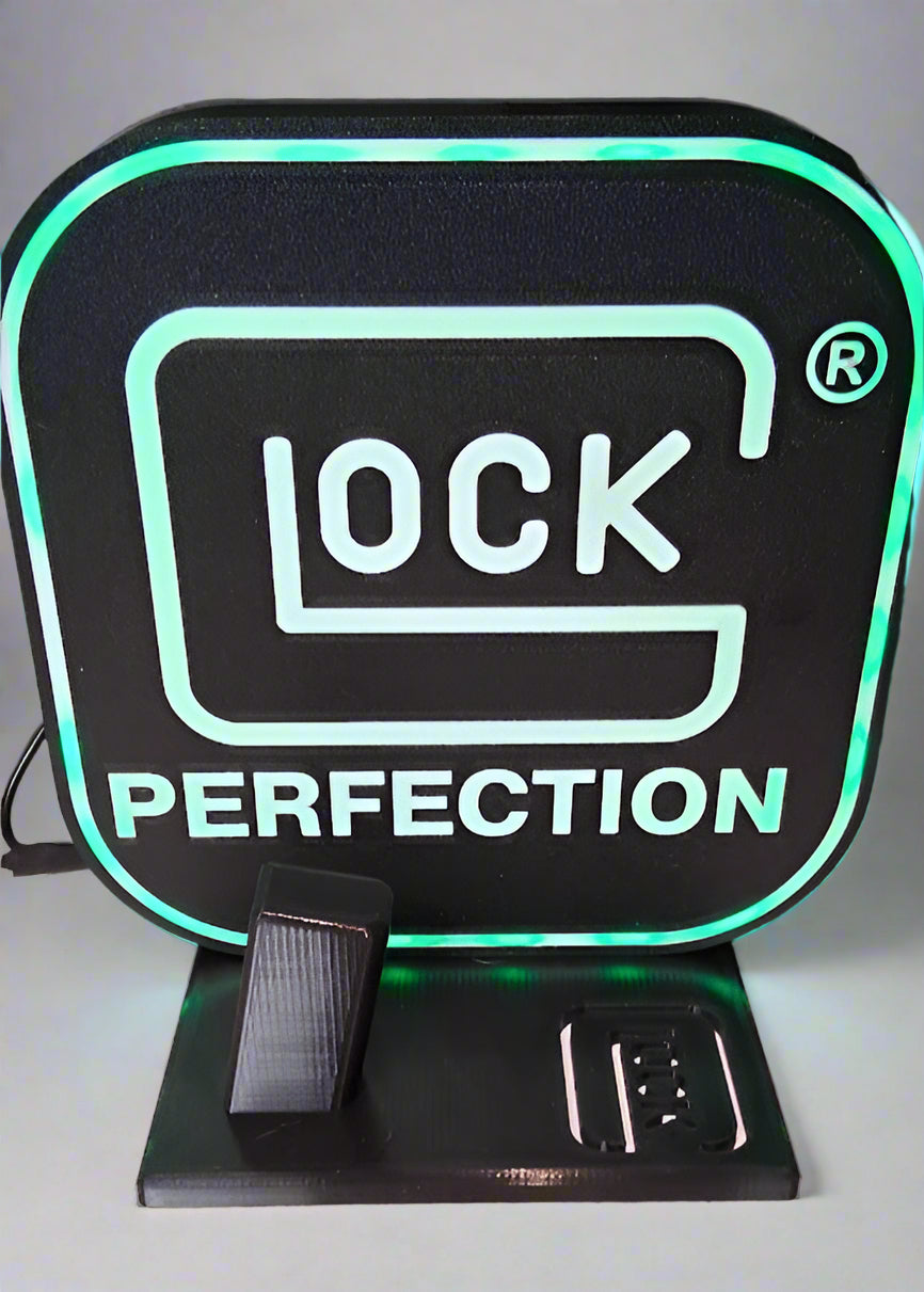 Glock Light Box & Pistol Holder