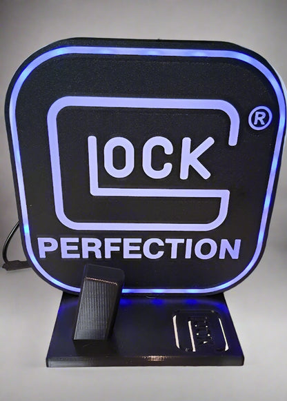 "Perfection" Logo Light & Pistol Rest