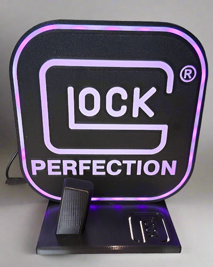 "Perfection" Logo Light & Pistol Rest