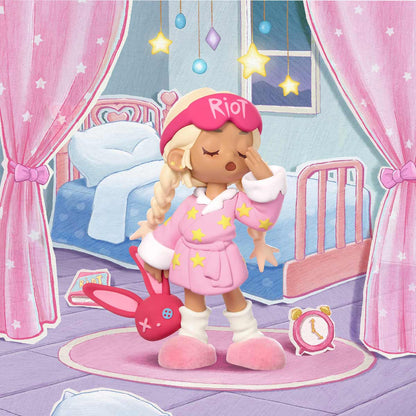 POP MART Lil Peach Riot Sleepover Series Blind Box Figure