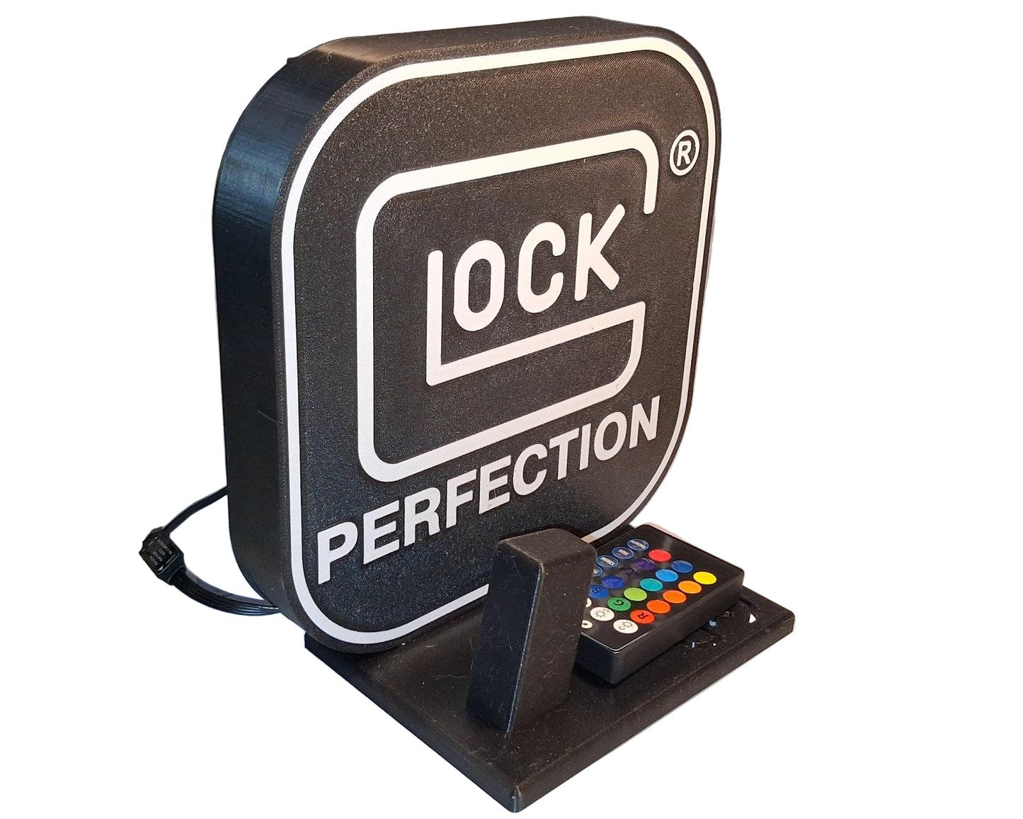 "Perfection" Logo Light & Pistol Rest