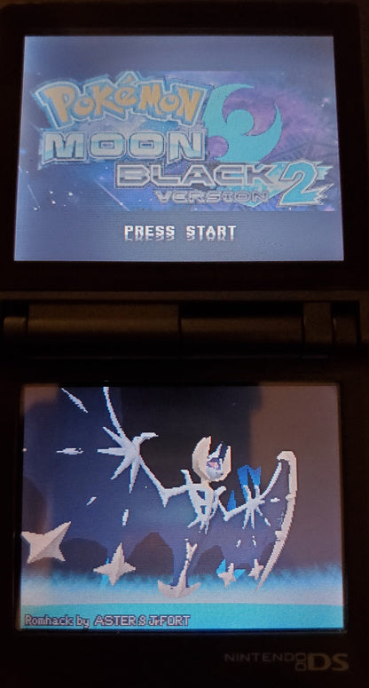 Pokemon Moon Black 2 NDS Video Game Nintendo DS with Box