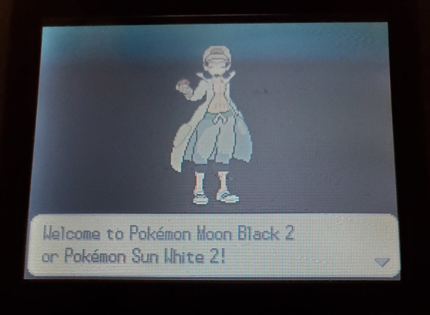Pokemon Moon Black 2 NDS Video Game Nintendo DS with Box