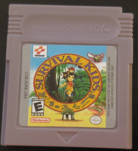 Survival Kids 1 GBC Video Game Catridge Gameboy Color 1999