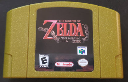 Legend of Zelda The Missing Link N64 Nintendo 64 Video Game Cartridge