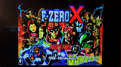 F-Zero X N64 Nintendo 64 Video Game Cartridge 1998