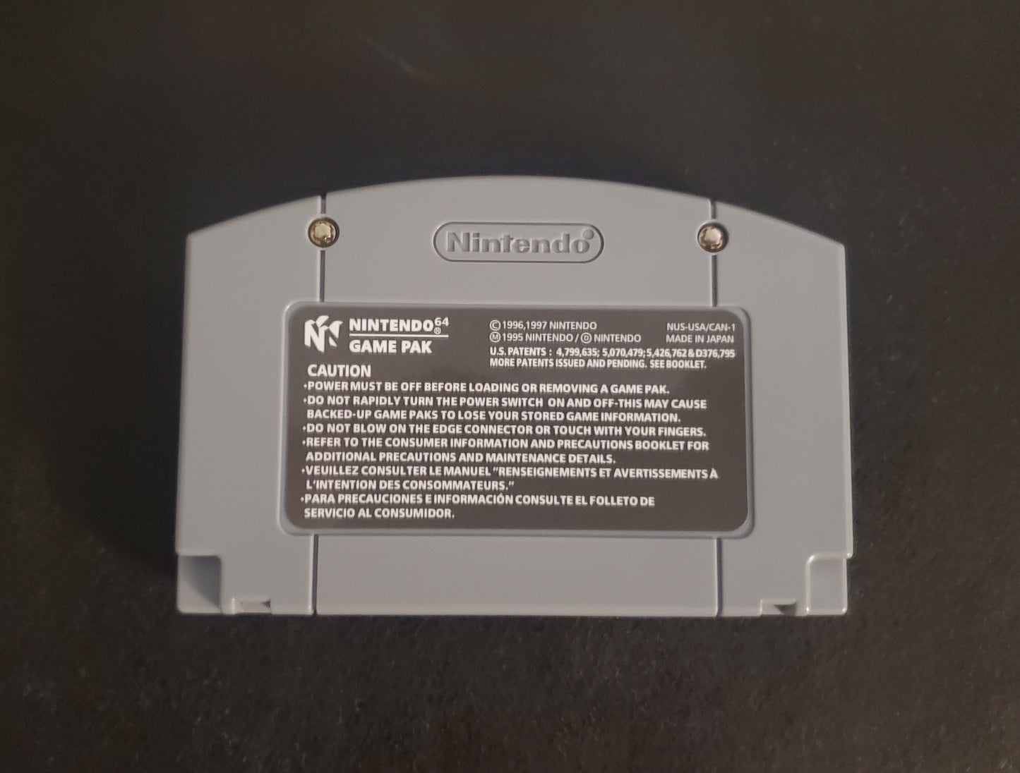 Mario Golf N64 Nintendo 64 Video Game Cartridge 1999