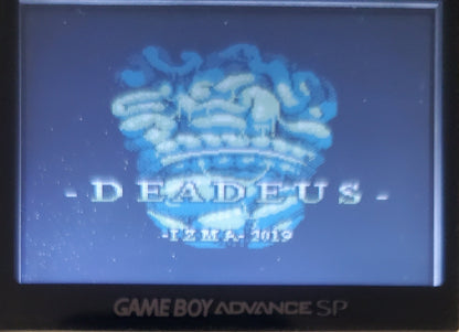 Deadeus Gameboy GB Video Game Catridge 2019 Home Brew
