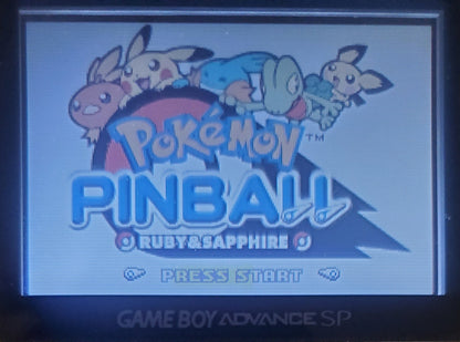 Pokemon Pinball Ruby & Sapphire GBA Pokemon ROM Hack Game Boy Advance