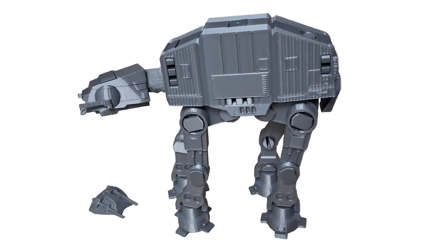Star Wars Inspired AT-AT Walker – 3D Printed PETG Collector Model