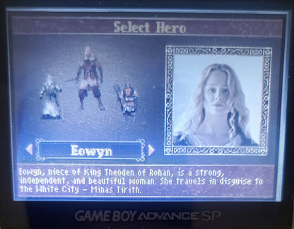 Lord of the Rings The Return of the King GBA Video Game Boy Advance 2003 EUR