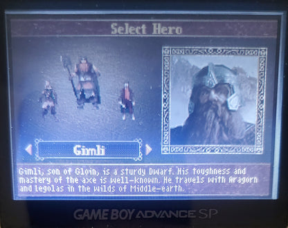 Lord of the Rings The Return of the King GBA Video Game Boy Advance 2003 EUR